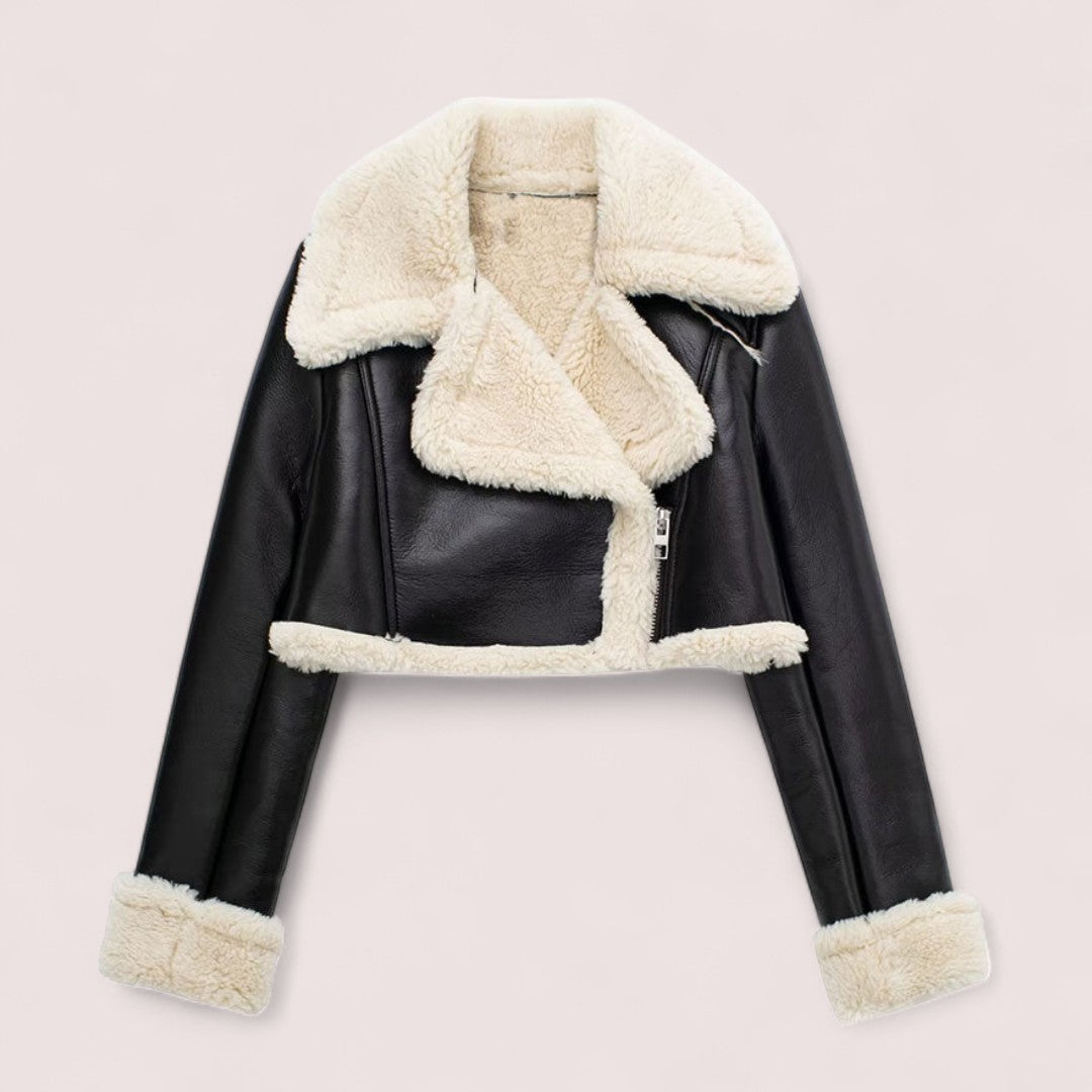 Alarà Stockholm | Kort Shearlingjacka