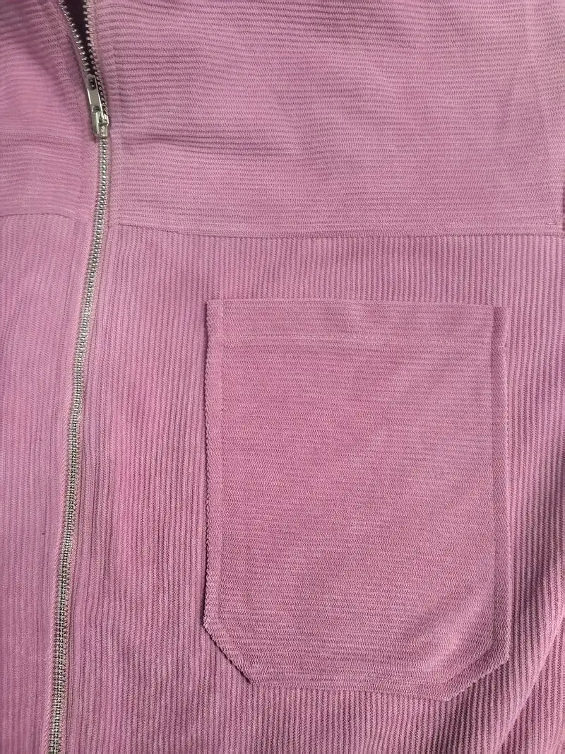 Alarà Stockholm | Cordjacka med dragkedja