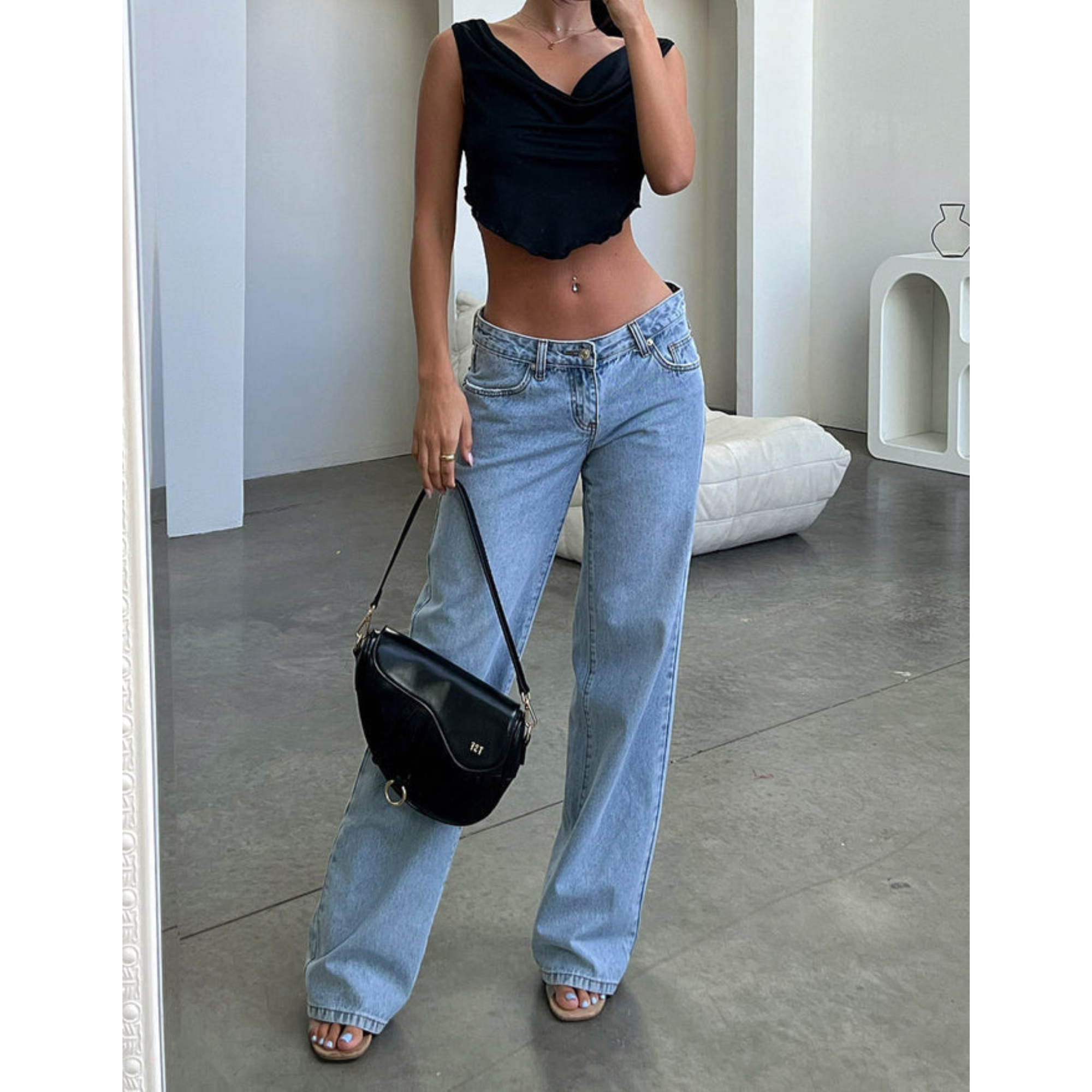 Alarà Stockholm  Lågmidjade Jeans