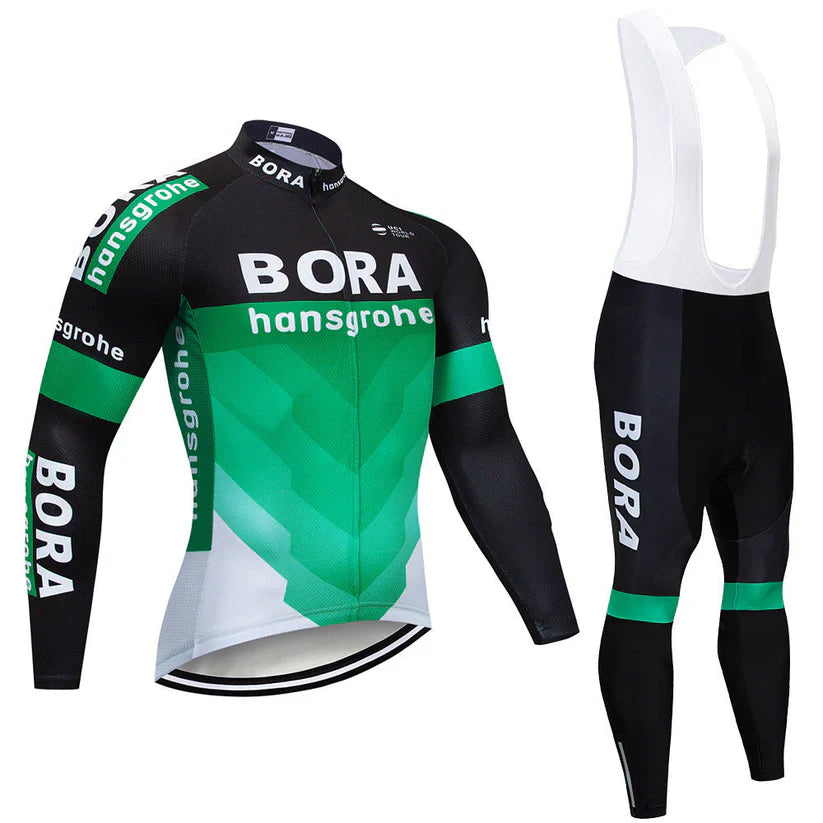 Bora - Långärmat set med cykelkläder för proffs